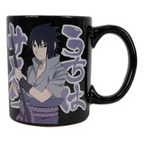 Taza Térmica Naruto - Geek Industry Color Morado Sasuke Uchiha