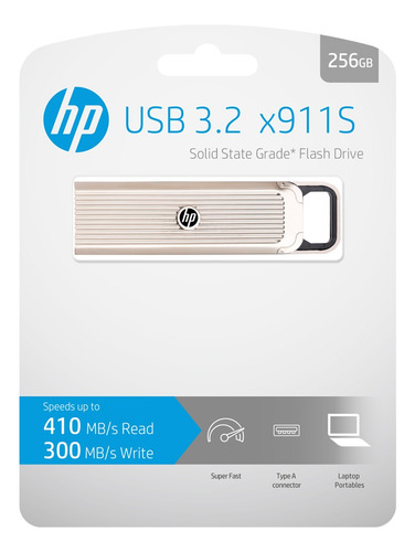 Hp X911s Usb 3.2 256gb Ssd Disco Duro Externo (tipo Usb) 