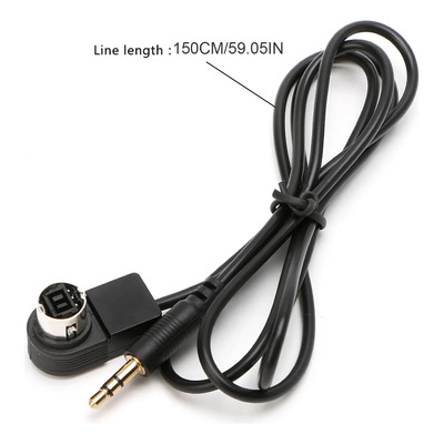 Cable De Entrada Auxiliar De Coche Con Miniconector Para Tel | Envío gratis
