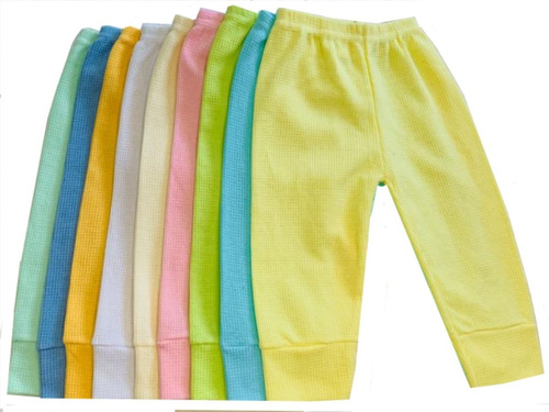 Pack 4 Pantalones Térmicos Para Bebé Colores Mixtos