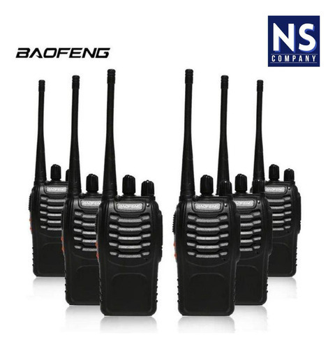 Kit 6 Radio Baofeng Walk Talk Comunicador 16 Ch 12km 777s
