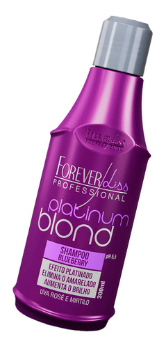 Shampoo Matizador Platinum Blond Forever Liss 300ml