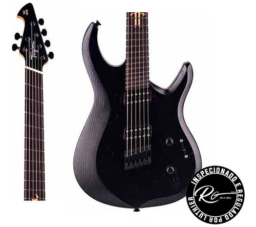 Guitarra Tagima 6 Cordas True Range 6 Multiscale Brasil Bks