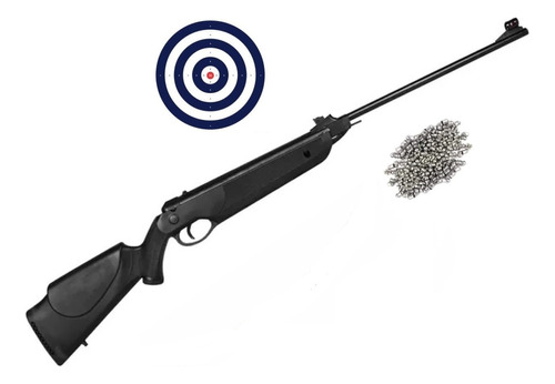 Rifle De Pressão Rossi Nova Dione 3g Black Coronha Polímero