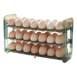 Soporte Para Huevos Para Refrigerador, Organizador De Verde