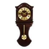 Bedford Clock Collection Bed1712 - Reloj De Pared Con Pendul