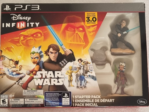 Disney Infinity 3.0 Ps3 Star Wars, Poco Uso. 4 Discos Extras