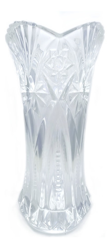 Florero De Cristal Glassware Grueso Centro De Mesa F-103