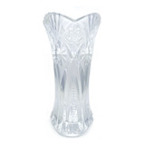 Florero De Cristal Glassware Grueso Centro De Mesa F-103