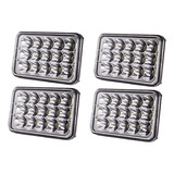 4 Faros Led De Repuesto Aprobados De 4 X 6 Pulgadas, Rectang