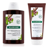 Combo Anticaida Klorane Quinina Shampoo+acondicionador 200ml