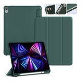 Carcasa Funda De iPad 7/8/9 10.2 Con Ranura Lápiz Silicona