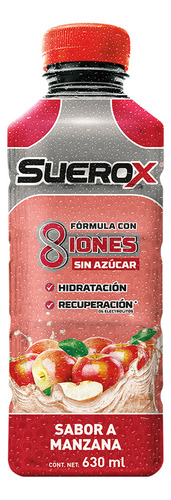 Suerox Bebida Isotónica Manzana 630 Ml