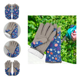 Guantes De Jardinería Con Estampado Floral Y Estampado Flora