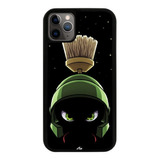 Funda Uso Rudo Tpu Para iPhone Marvin Marciano Fondo Negro