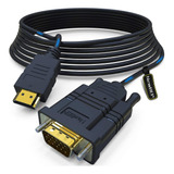 Newbep Cable Hdmi A Vga, Adaptador Hdmi Macho A Vga Macho De