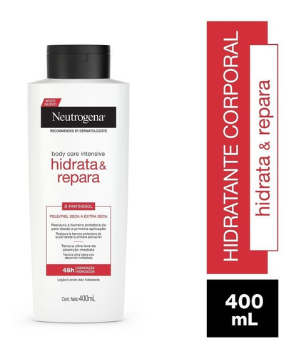 Hidratante Corporal Neutrogena Body Care Intensive 400ml 