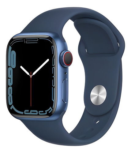 Apple Watch Series 7 (gps Cellular,41mm) Caixa Alumínio Azul
