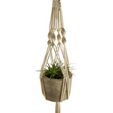 Suporte Em Macramê Para Vaso De Plantas Estilo Boho 75cm