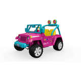 Carro Montable De Juguete Jeep Wrangler Fisher-price Ruedas