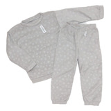 Pijama Conjunto Micro Polar Labrado  Oferta Niño T6