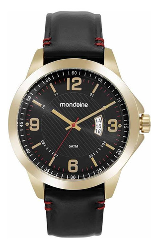 Relogio Mondaine Masculino 99643gpmvdh3 Casual Dourado