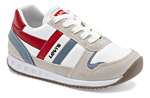 Levi's Tenis Urbanos Para Niño Gris Cod 133360-d