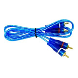 Cable Blindado Para Car Audio Con Escudo 2 Rca Gold 45 Cmts