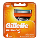 Carga Refil Lamina Gillette Fusion 5 - 4 Cartuchos
