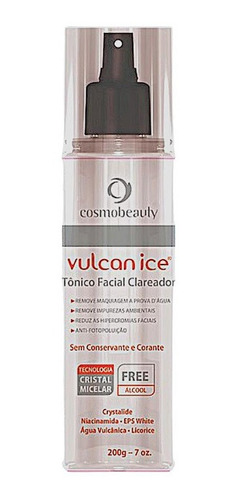 Cosmobeauty Tônico Facial Vulcan Ice 200ml