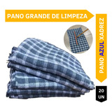 Kit 20 Pano De Chão Para Limpeza Saco Alvejado Branco Grande