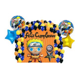 Set 30 Globos Naruto Adorno De Cumpleaños Fiesta Kit Niños