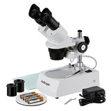 Microscopio Estéreo Binocular Led Amscope Se306r-py.