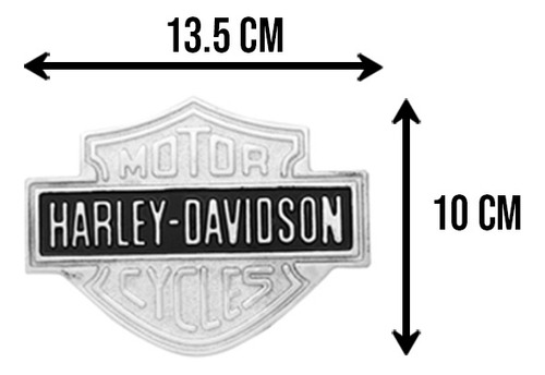 Letras Harley Davidson Cromo 2pz