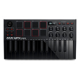 Teclado Controlador Midi Akai Mpk Mini3 Negro - Usb - Pad