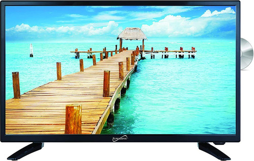 Televisor Hdtv Led 24'' Supersonic Sc-2412 Pantalla Ancha