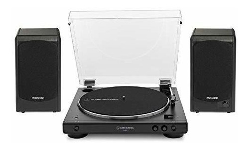 Audio-technica At-lp60xbt-bk Paquete De Tocadiscos Bluetooth