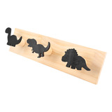 Percheros De Pared Con Forma De Dinosaurio Para Niños, Colga