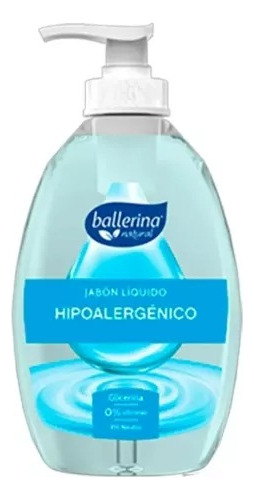 Ballerina Natural Jabon Líquido 350ml C/dosificador Variedes