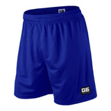 Shorts Deportivo Futbol Sin Bolsillo Basquet Tenis Gym G6