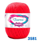 Fio Charme Círculo 150g 100% Algodão 396 Metros Linha Croche Cor Pimenta