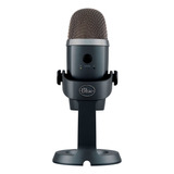 Micrófono Blue Yeti Condensador Color Platinum