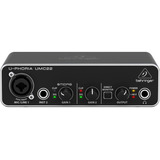 Interface De Áudio Usb 2 Canais Behringer Umc22