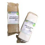 Barra De Jabon De Glicerina Y De Coco X 1kg