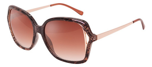 Lentes De Sol Nine West 231002 Para Dama Snake Café Cuadrado