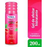 Gel De Afeitar Quattro Raspberry Rain Hidratante X 200 Ml