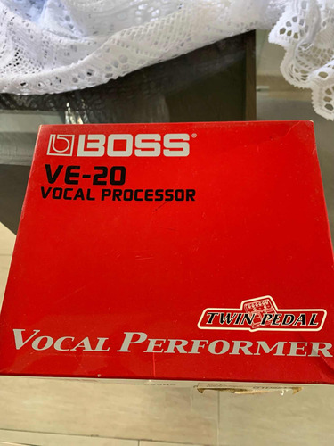 Pedal De Voz Ve-20 - Boss-não Inclui Fonte!