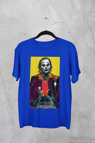 Polera Unisex Joker Batrman Guason Escalera Algodon Estampad