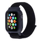 Correa Apple Watch Nylon + Case Protector Se/7/6/5/4/3/2/1