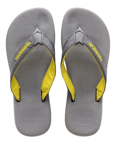 Sandália Havaianas Surf Pro Cinza Aço Sola Grossa